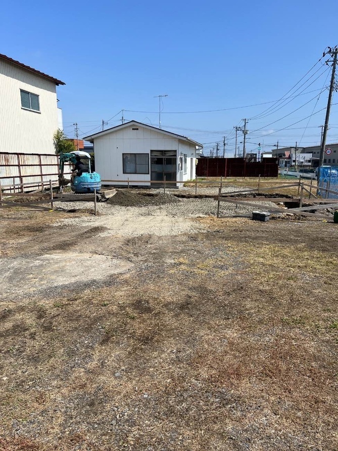 石巻市新築工事 画像