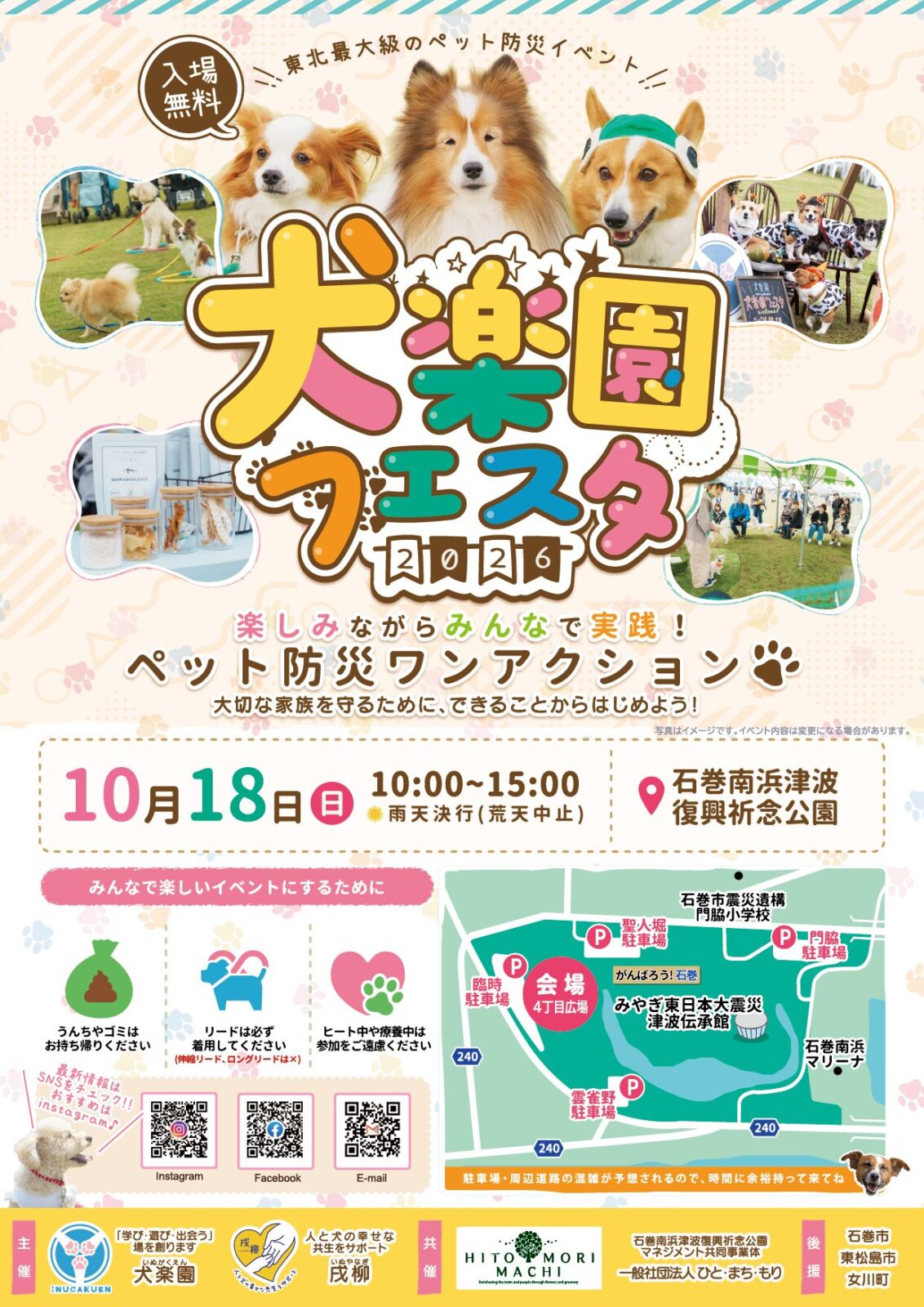 犬楽園フェスタ2026に参加します🐶 アイキャッチ画像